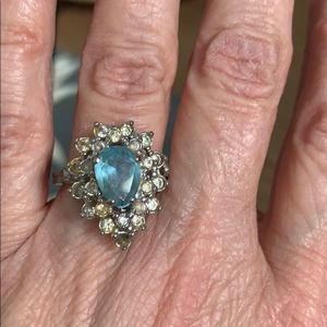 Beautiful ring blue stone